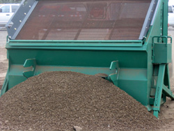 OMH ProScreen model PVG-12V soil screener