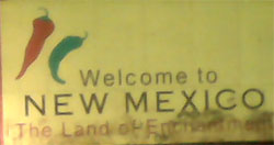 Welcome to the Great State of New Mexico