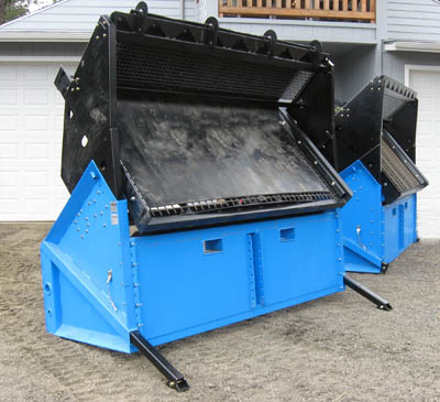 DeSite Screeners are made for screening wet material